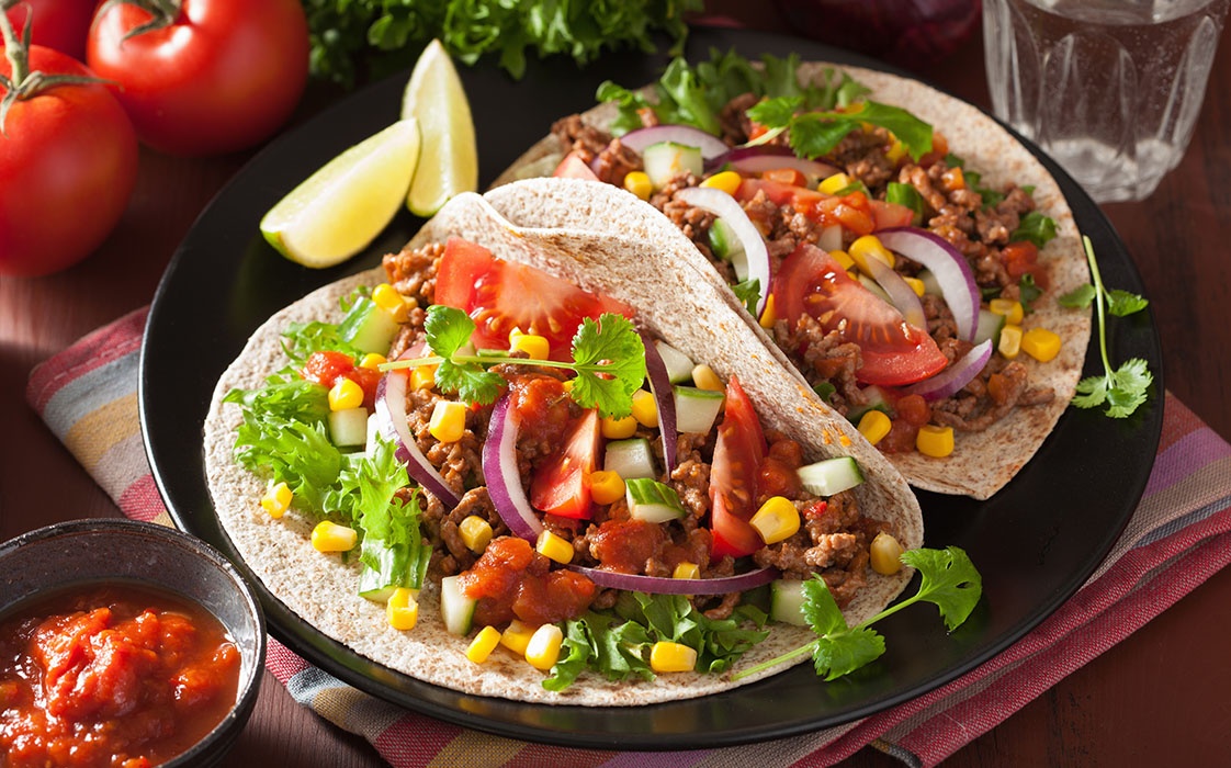Taco s chilli con carne Glavno jelo Recepti — Ledo