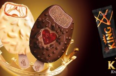 Two new magnificent King ice creams – King Love and King Caramel Adventure – are opposites that attract.