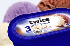 Twice blueberry - vanilla - chocolate