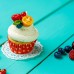 Oplemenite slatki cupcake s Ledo voćem