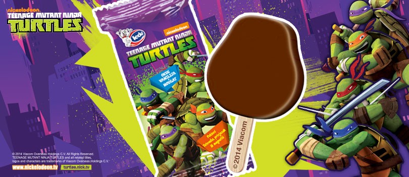 Enjoy Ledo's new Ninja Turtles ice cream, receive gifts and win valuable prizes!