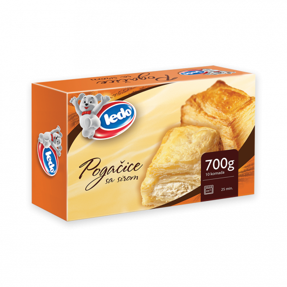 Pogacice Sa Sirom Slana Tijesta Tijesta Smrznuta Hrana Ledo