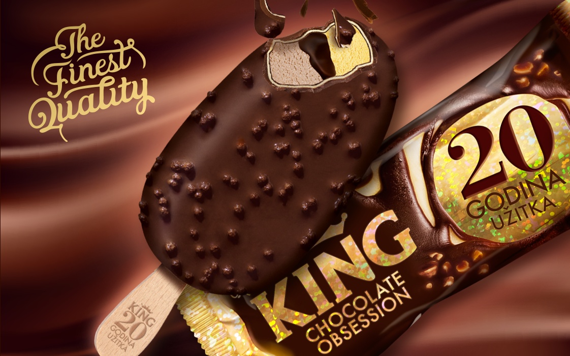 King Chocolate obsession – King – Sladoledi – Proizvodi — Ledo