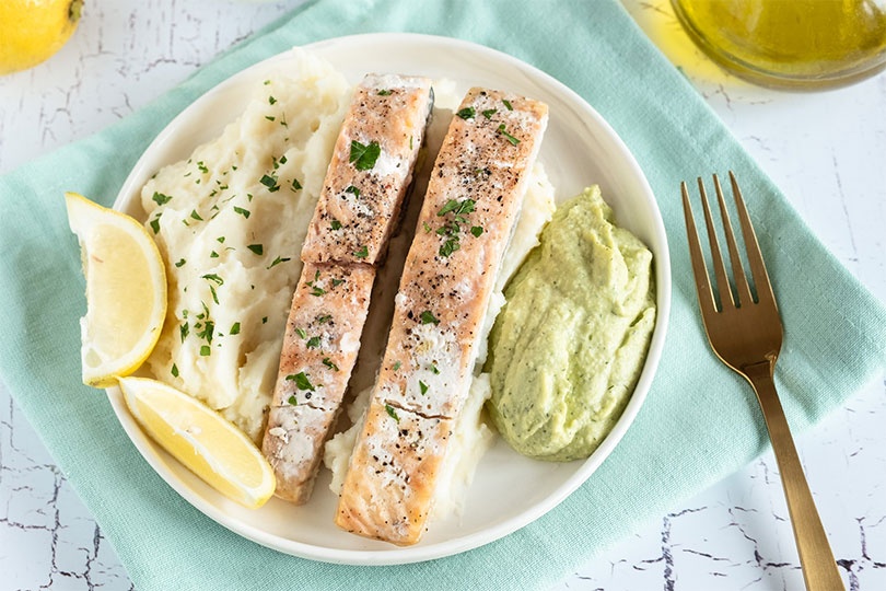 Fileti lososa i umak od boba za svaki dan