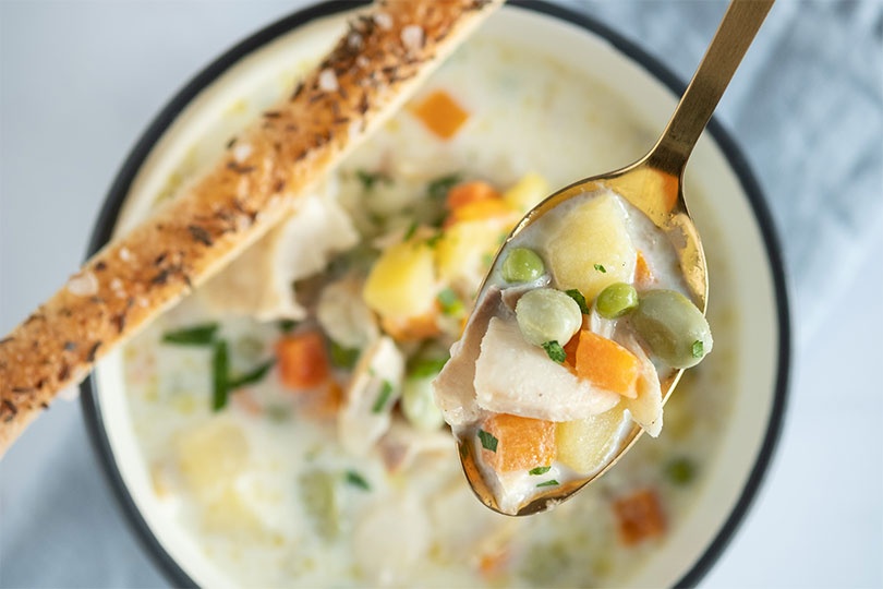 Juha od bakalara i povrća za dobro raspoloženje