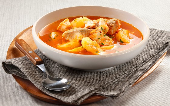 Bakalar na crveno (brudet) – Glavno jelo – Recepti — Ledo